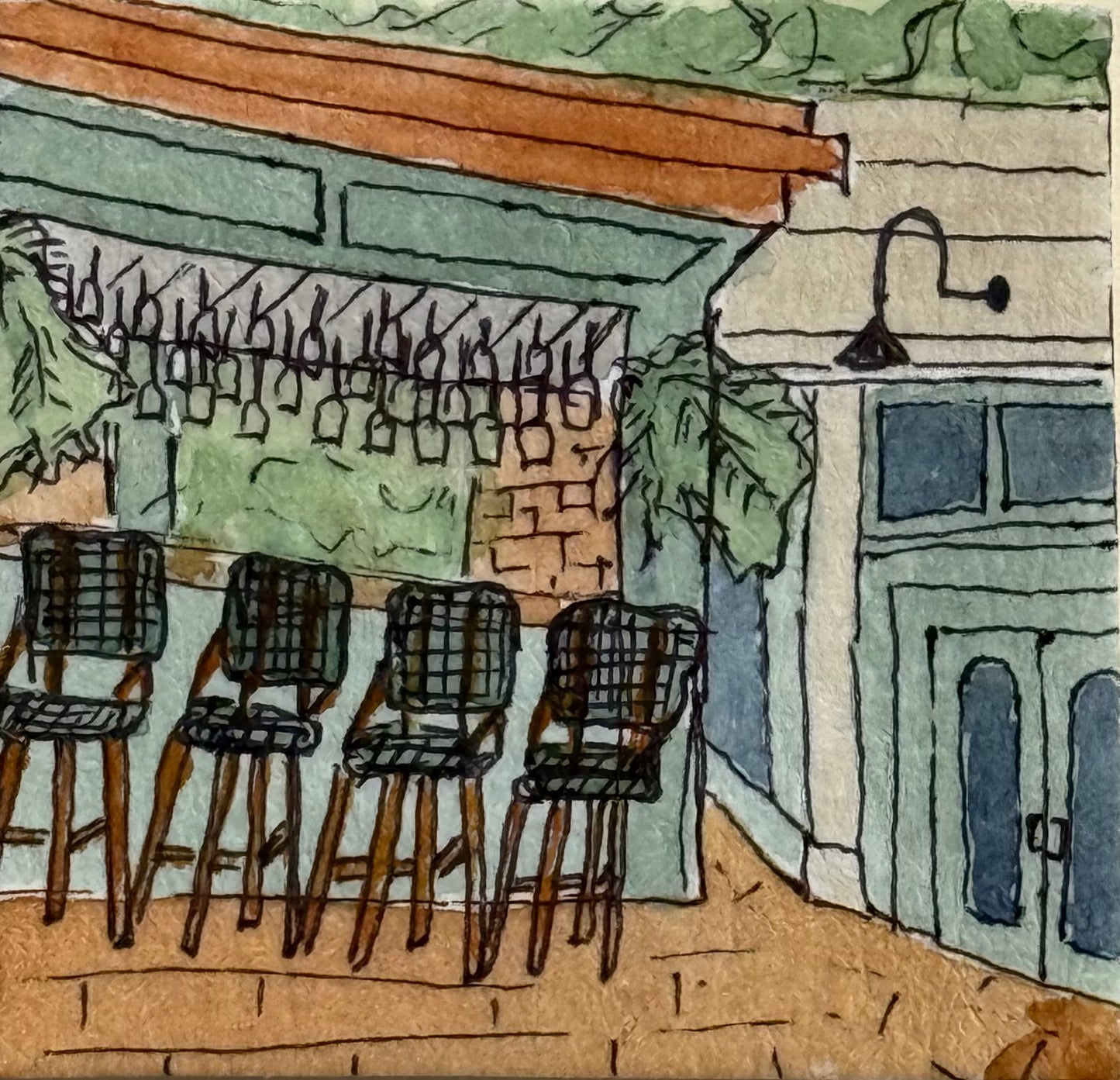 Summertime on Lindey’s Patio